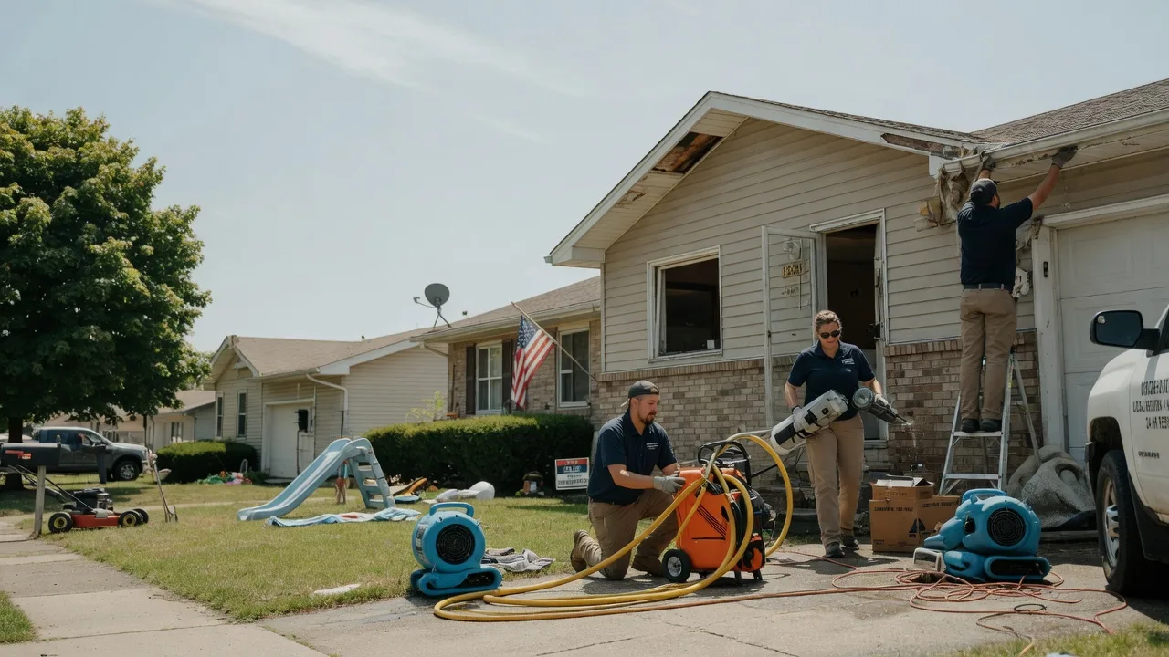 Water Damage Restoration in Emington, IL near me
